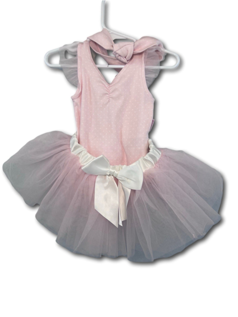 Bitty's™ Ballerina Outfit for Little Girls Size 3T Pink Leotard Tutu Headband ￼
